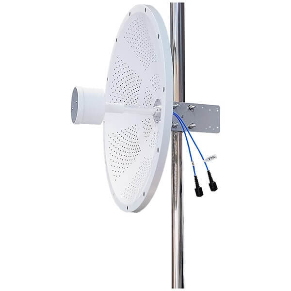 1710-4000MHz 5G Low PIM Dish Antenna