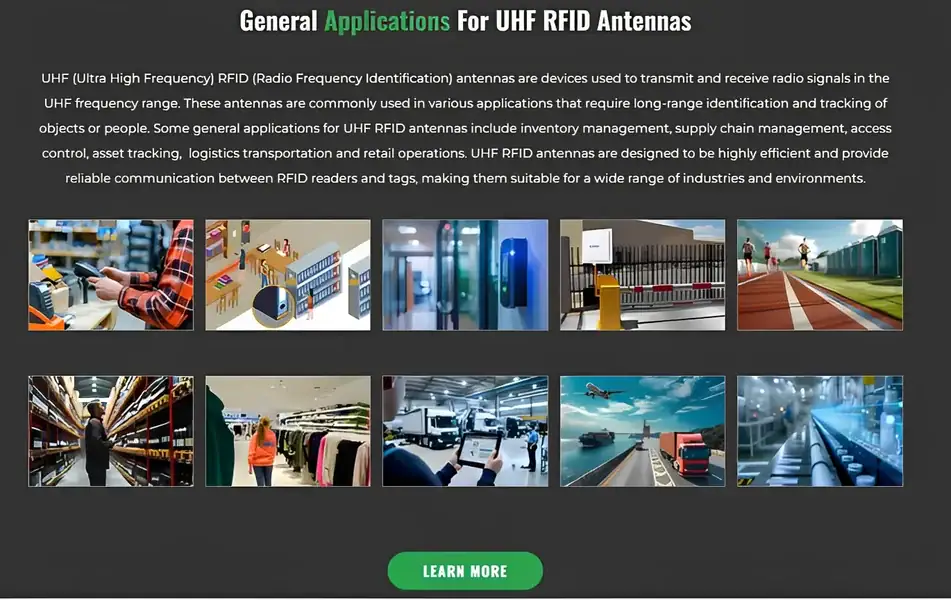 UHF,UHF RFID Antenna,RFID antenna manufacturer